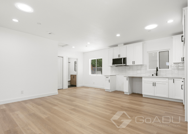 New ADU construction in Los Angeles