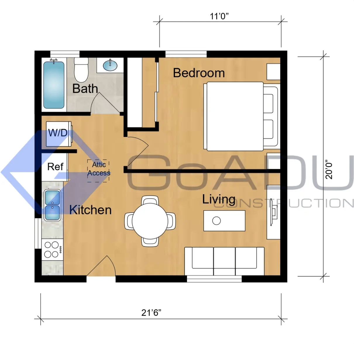  Efficient Sophistication, Single - Story Design