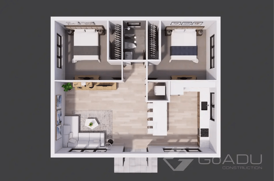Traditional Home-Style Layout